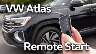 How to Remote Start in Your 2024 VW Atlas