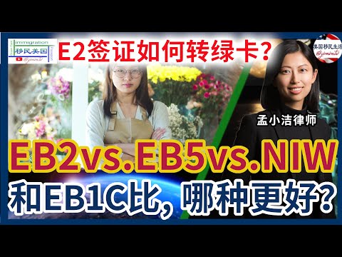 E2签证如何转绿卡？解析E2转EB5、EB1C、NIW最优路径，投资移民美国必看！