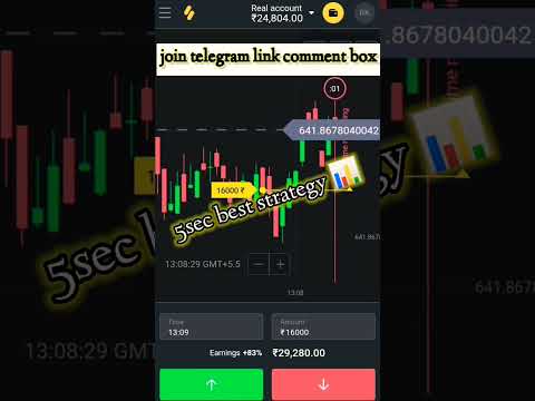 #binomo 5sec best strategy 📊 total amount received #shorts #short 2022💵🤑