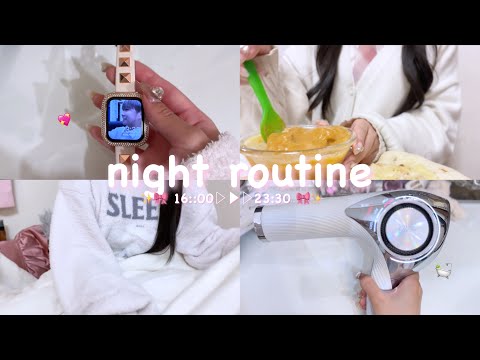 高校生のテスト期間のナイトルーティン🌙💖 #nightroutine #studyvlog