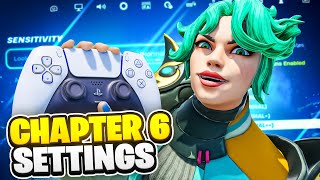 NEW Best Controller SETTINGS + Sensitivity In Chapter 6 (Fortnite Tutorial)