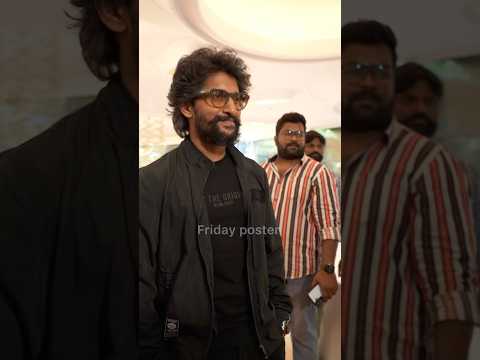 #nani Mass Entry At #courtmovie Pressmeet |#trending #naturalstarnani #shorts #ytshorts #fp