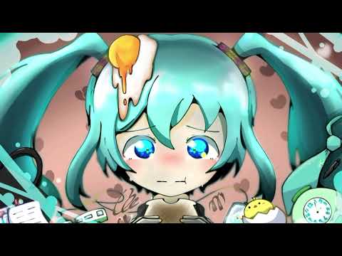 目玉焼きとトースト/ 初音ミク