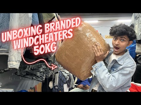 Thrifted Treasures: Unboxing Branded Usa Windbreakers From A Delhi Supplier!