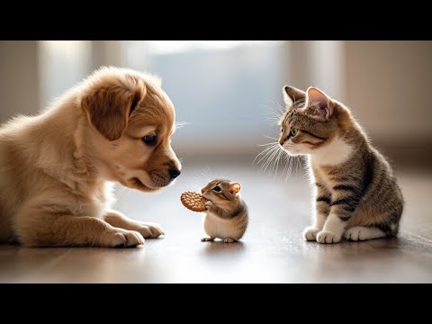 Kitten & Puppy: Cozy Moments Compilation