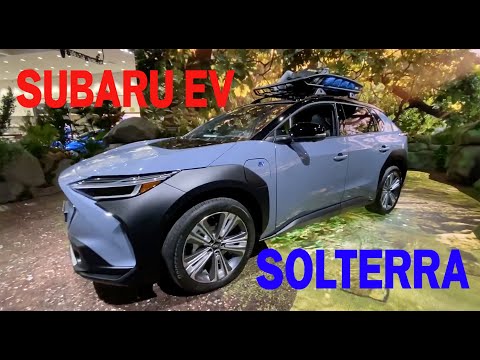 Subaru EV Solterra Debut First Look 스바루 전기차 솔테라 둘러보기