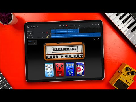 GarageBand Guitar Amplifier and Pedals WALKTHROUGH (iPad/iPhone)