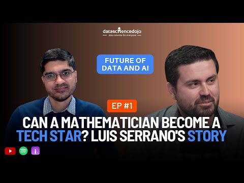 Popular AI Scientist Luis Serrano on Generative AI, Math, Education, Career, Society with Raja Iqbal