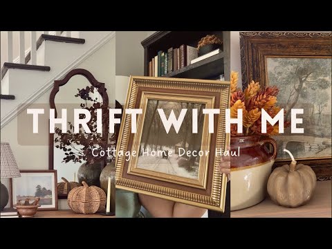 Thrift With Me For Cottage Home Decor + Thrift Home Decor Haul