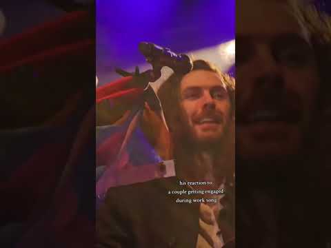 Hozier reacts to couple getting engaged ✨❤️