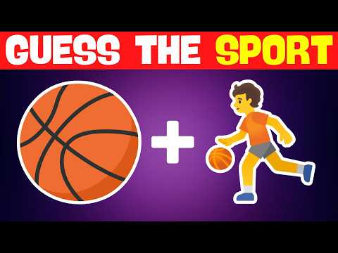 Guess The Sport By Emoji ️⚽️🏈🏀 | Random Quizzes