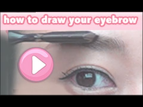 how to draw your eyebrow