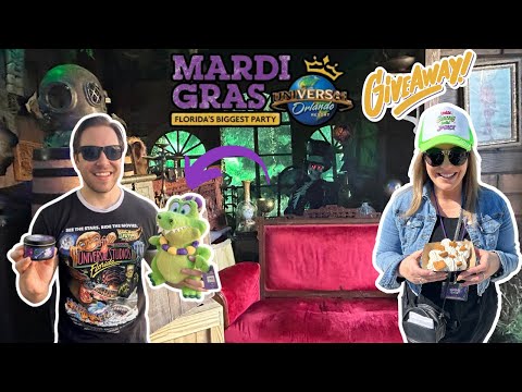 Mardi Gras 2024 Opening Day! Guide to Universal Studios Orlando's Biggest Celebration | Food Crawl