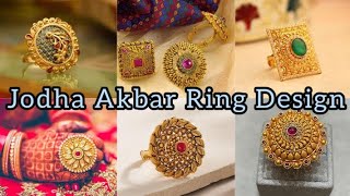 Jodha Akbar Ring Designs, Umbrella Ring Design, Latest Rajwadi Ring Design.