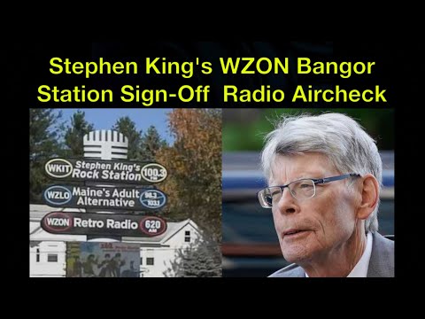 WZON 620 Bangor - Final 10 Minutes & Sign Off Of Stephen King's Z62 - December 31 2024 - Aircheck