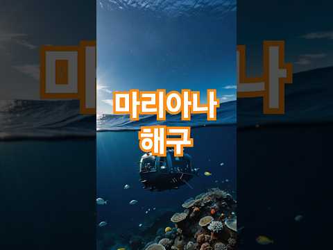 🌊 마리아나 해구: 지구에서 가장 깊은 바다의 신비 🐚#마리아나해구 #챌린저딥 #심해탐사 #지구과학 #심해생물 #shoets #shortvideo #shorts #short