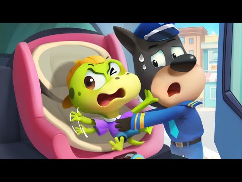 Always Use A Car Seat | Safety Tips | Sheriff Labrador | Kids Cartoon | BabyBus TV