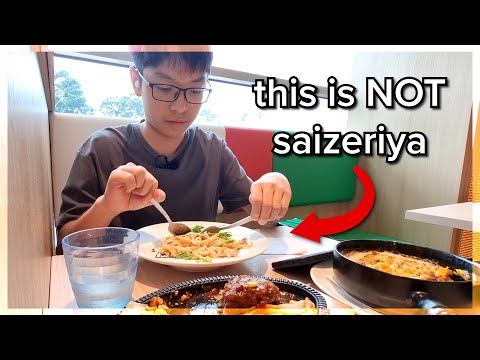 this restaurant COPIED saizeriya?! (milan shokudo vlog)