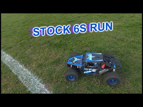 FTX DR8 Stock Grass run 6s lipo