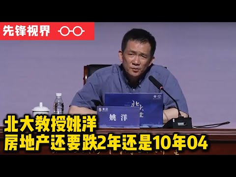 房价要还要跌到什么时候，2027还是遥遥无期？日本模式还是美国模式？北大教授姚洋解读中国经济与国际经济