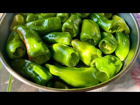 Stuffed peppers with rice and vegetables