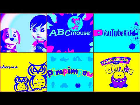 Best logo Compilation super Effects:Bento e Toto,ABC Mouse, YouTube kids pimpimpow logo Effects