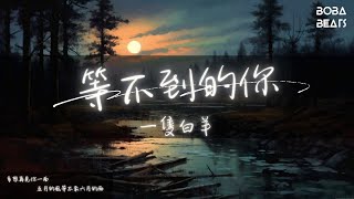 一隻白羊 - 等不到的你『多想再見你一面 五月的風等不來六月的雨』【Lyrics Video】