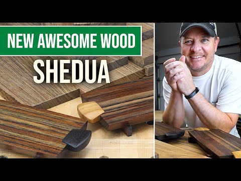 New Lumber! Shedua - Now Let's Make Custom SUSHI TRAYS with it