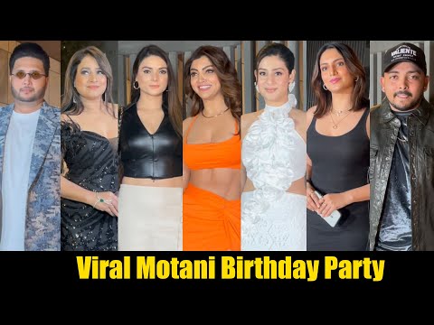 Isha Malviya, Akanksha Puri, Lekha Prajapati & Others At Viral Motani Birthday Celebration