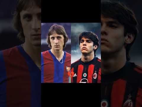 Cruyff and kaká or Modric and joaõ Felix | #football #fypシ#trending #ronaldo #messi