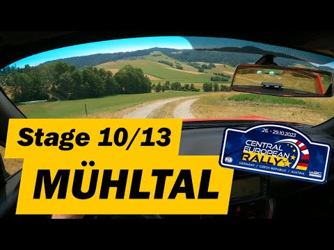 WRC Central European Rally 2023 | Stage 10/13 Mühltal | POV Recce