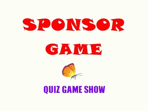 Sponsor game contest  ...puzzle quiz!