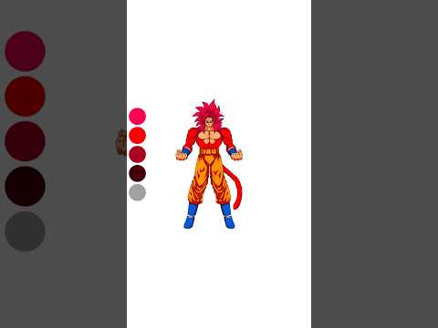 How to Draw Super Saiyan 4 Goku (Adult) From Dragon Ball Daima