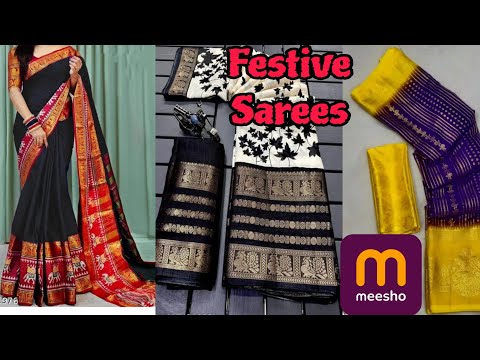 Meesho లో Dola Silk శారీస్ అదుర్స్✨ || Special Pattu Sarees || #meesho #saree #pattusarees