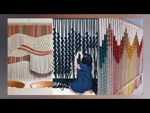 most aesthetic handmade curtains door panels ideas|| curtains decor || home decor