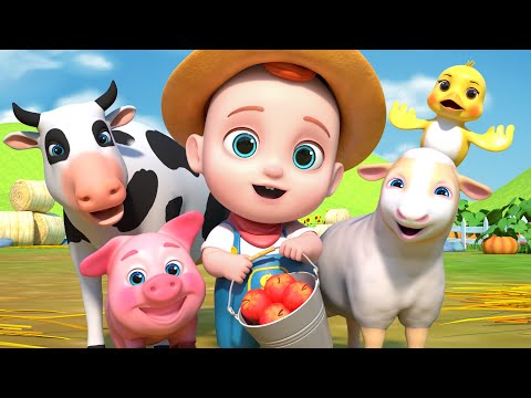 Old MacDonald Had A Farm | Animals Song for Kids | Leo Nursery Rhymes & Kids Songs