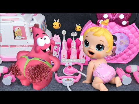 95 Minutes Satisfying Hairy Patrick ASMR, Unboxing Disney Makeover Doctor Set | Tina Unboxing Toys