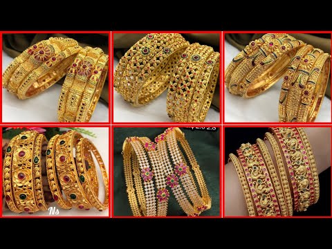 These sets are typically made of 22-karat gold and are adorned with intricate designs