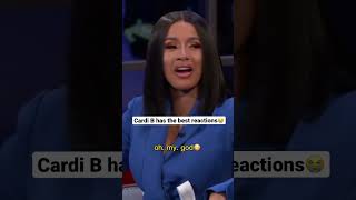 Cardi B Funniest Interview reaction #cardib #wap #music #interview #offset #birthday