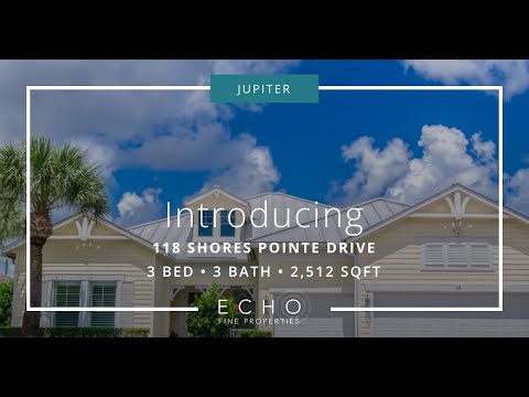 Luxuriously Upgraded Home for Sale in the Heart of Jupiter in Shores Pointe!