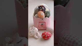 30min Easter Basket | Scalloped Basket | Beginner Sewing