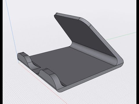 Tuto un support de téléphone en 3D avec Shapr3D