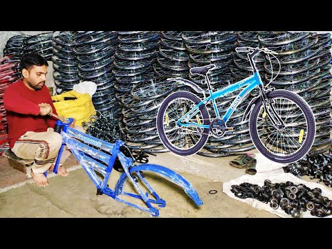 The Process Of Mass-Producing Bicycles In Pakistan! | Mass Production Videos