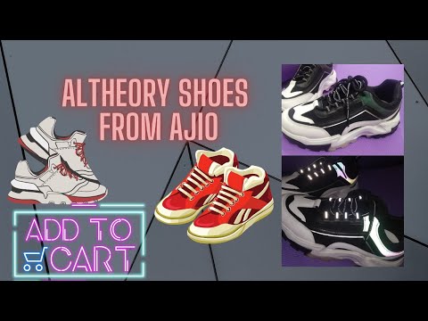 Altheory colourblock low top lace up shoes | Shoes from ajio.com | good quality crunchy sneaker