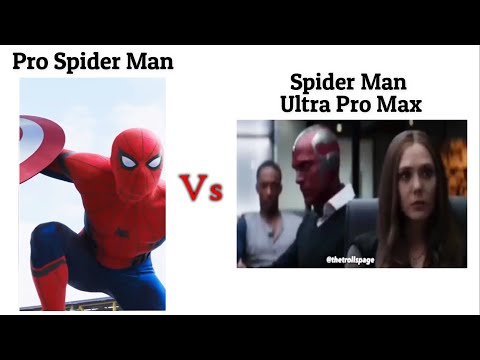 Pro Spider Man Vs Spider Man Ultra Pro Max !! Memes #viralmemes #mems