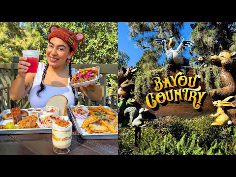 😱 (WORTH IT?) IT'S OPEN! Hungry Bear Barbecue Jamboree At Disneyland! | New Foods, Merch + MORE!