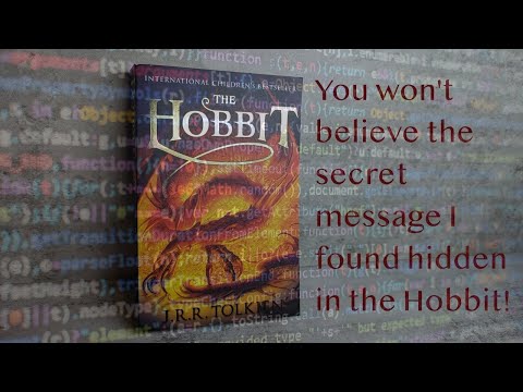 [156] I found an encoded message hidden in the Hobbit!