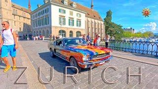 ZÜRICH SCHWEIZ ⚜️ Bummel Niederdorf - Münsterbrücke