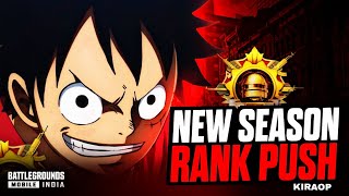 RANK PUSH AGGRESSIVE GAMEPLAY⚡|  BGMI | KIRAOP