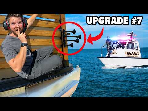 We Added 10 SECRET Upgrades to our Homemade Houseboat!